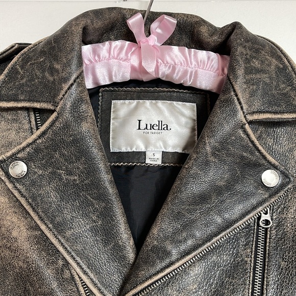 Luella Bartley for Target Genuine Leather Motorcycle Jacket - Picture 3 of 8